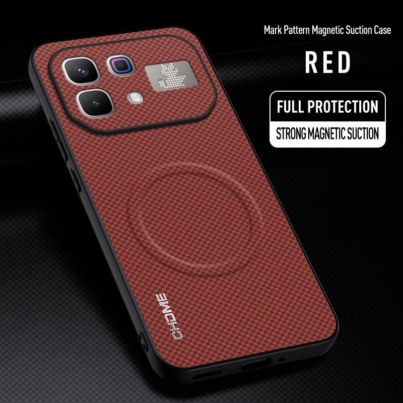 For Infinix Note 60 Pro Case Luxury PU Leather Magnetic MagSafe Protective Back Cover Case For Infinix Note60 60Pro Phone Shell