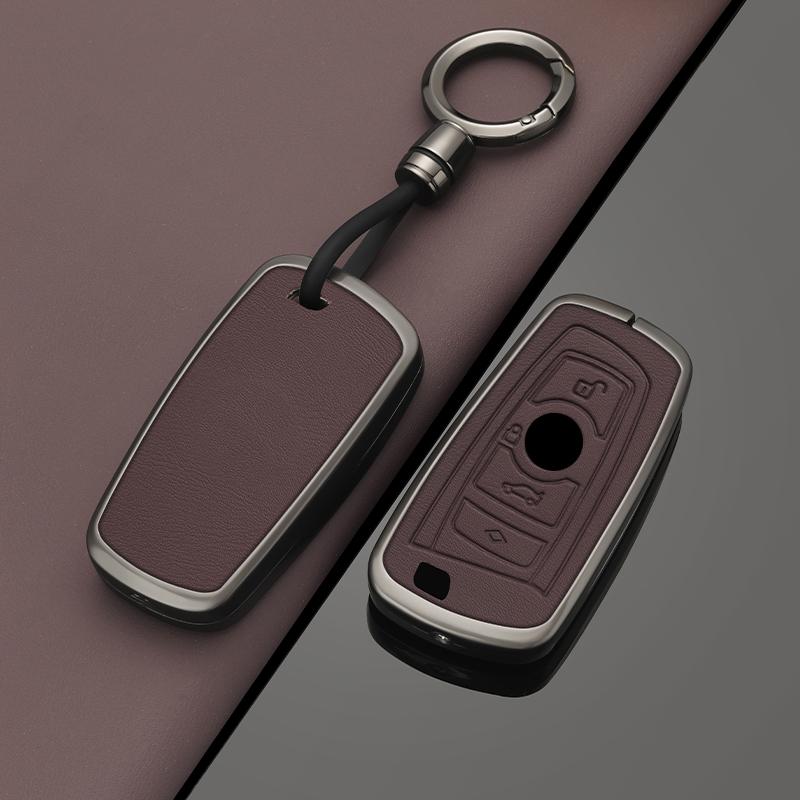 Alloy Style Car Key Case Cover Shell Fob For BMW F10 F20 F30 F34 F11 F15 F16 1 3 5 7 Series X1 X3 X5 X6 F25 F31 M3 4 Accessories