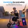 iScooter IK7 Kids Electric Scooter 250W 4.5Ah 8.5''Tires Removable Seat APP Control 3-Speed Rang 11-15KM Electric Scooter for Kids