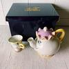 Sunart Disney "Beauty and the Beast" Mrs. Potts and Chip Tea Set (Teapot and Teacup Set in Box) Tea Pot Beauty and the Beast Goods Figurine Disney Int