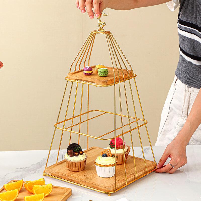 Nordic Style 3-Tier Ceramic Dessert Stand