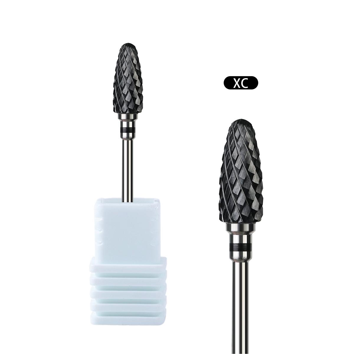 

Чорні керамічні свердла для нігтів 3/32 дюйма. Безпечна та професійна полірувальна головка для очищення нігтів. Інструменти для видалення мозолів і мертвої шкіри.