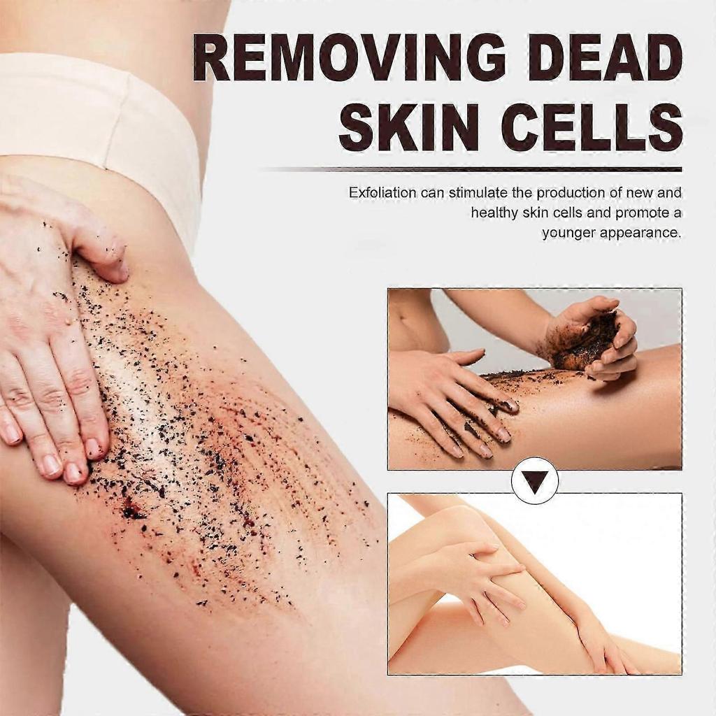 Coffee Face Body Scrub Skin Exfoliating Brightening Treatments
