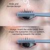 Delicate Finish 3-In-1 Eyelash Brush Long Wear Eyeliner Aid Tool  Makeup Artist