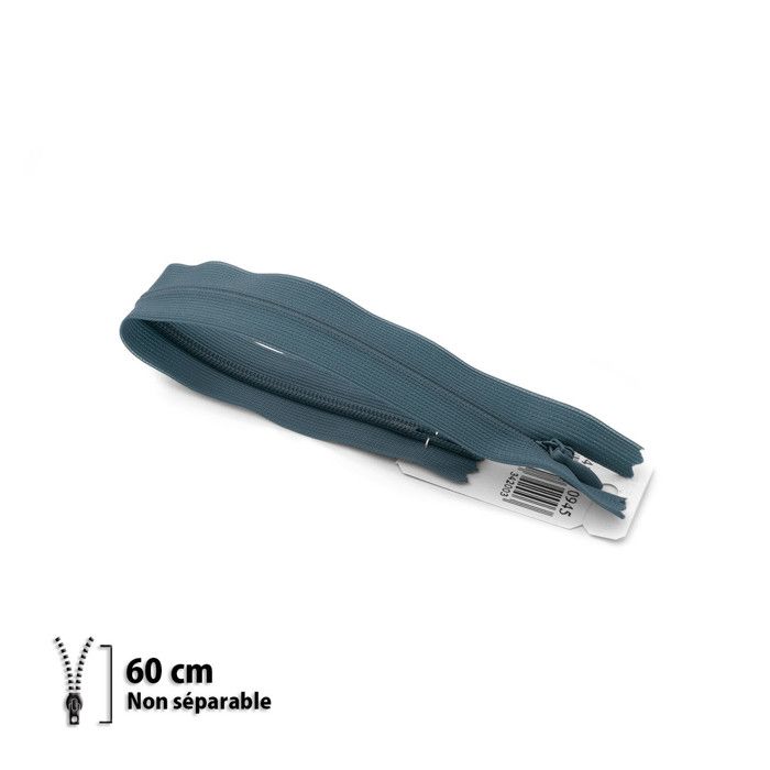 Fermeture éclair - Eclair Prym - Z41 - Invisible 4mm - 60 cm - Bleu