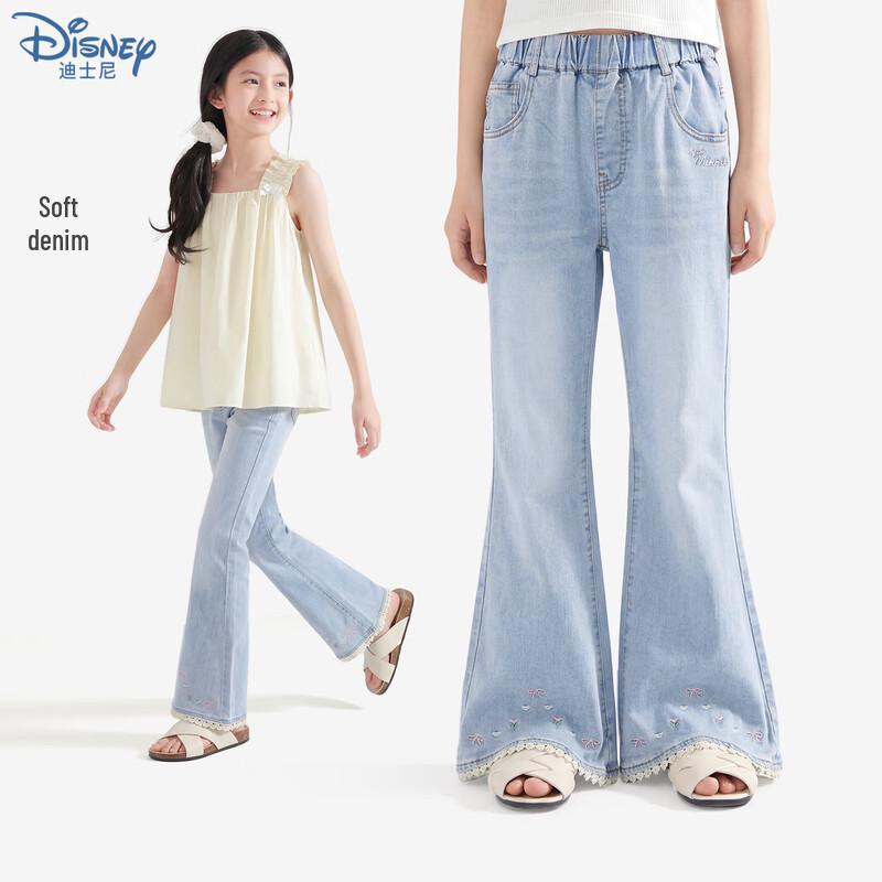 Disney Girls  Summer Flared Anti-Mosquito Jeans 170