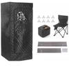 Portable Steam Sauna Kit Home Full Body Steaming Sauna Box Foldable Portable Sweat Steaming Room