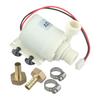 12V DC Solar Water Heater Circulation Pump with Low Power Draw 0.7A Max Flow 8 L Min 3 M Head 1/2 Inch NPT Compatible