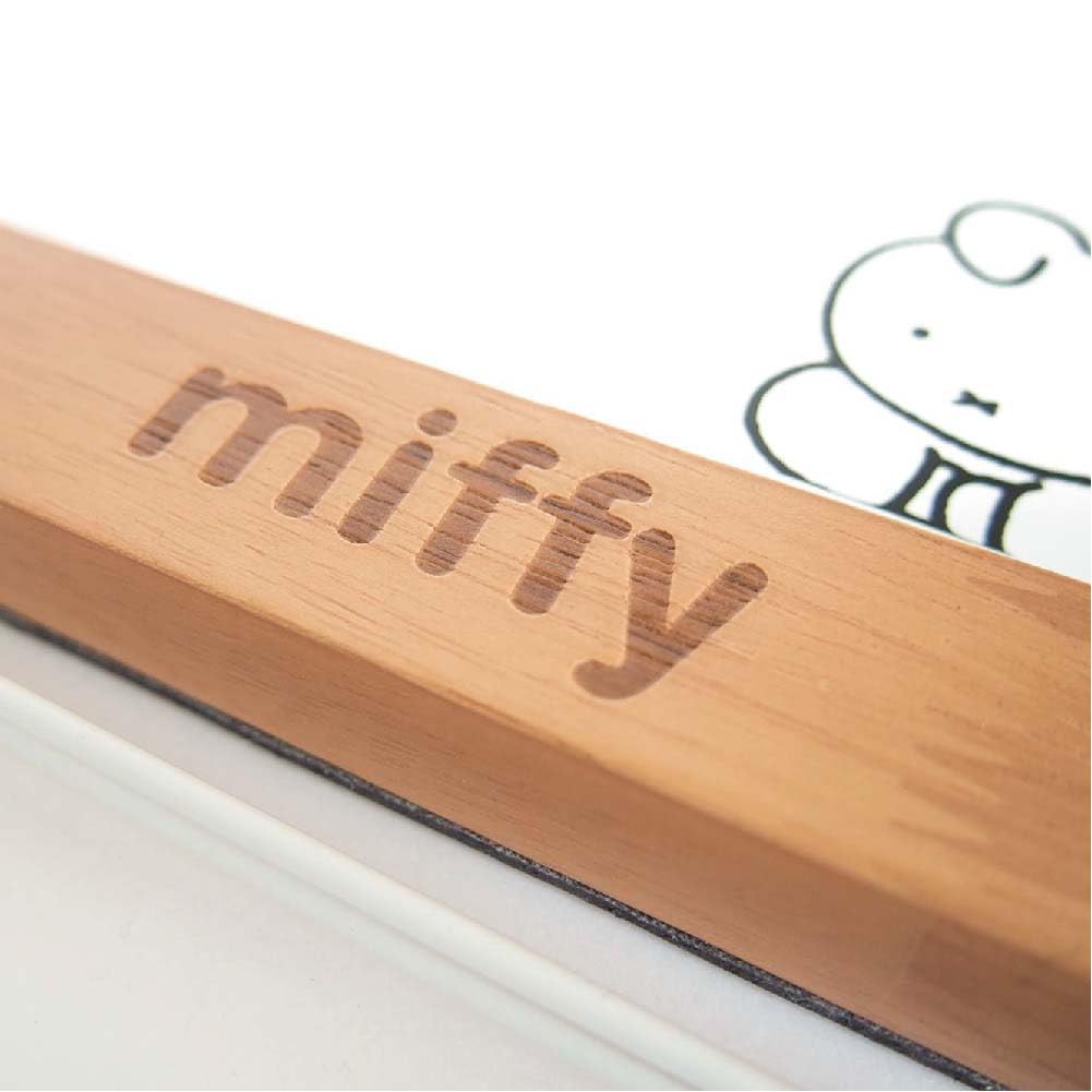 Okato Miffy Magnetic Dishcloth Easy To Compact Fits Calendars and 25cm Wide X 2cm Deep X 12cm High Hanger, Remove, Storage, Menus,