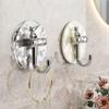 Bear Shaped Strong Adhesive Wall Hook Creative Kitchen Wall Mount Hook No Drilling Damage Removable Door Hanging Hook