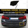 For 2015 2016 2017 2018 2019 BMW 520i 528i 530i 535i 540i 550i G30 F07 F10 Rear Bumper Towing Hook Cover (Unpainted) 51128068353