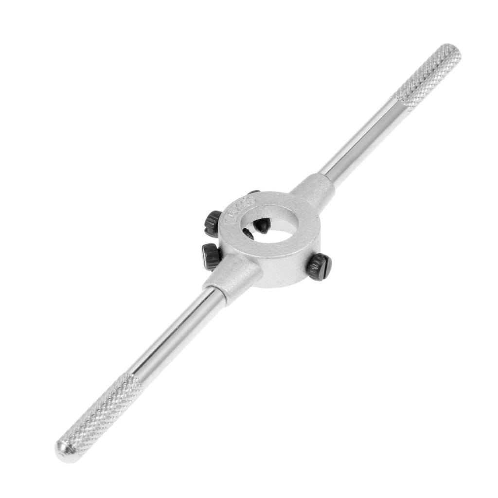 DRELD Multi-Size Die Wrench Steel General Die Handle Wrench for M1-M2.6 M3-4 M4.5-6 M7-9 M10-11 M12-14 M16-20 M22-26 M27-36 Dies