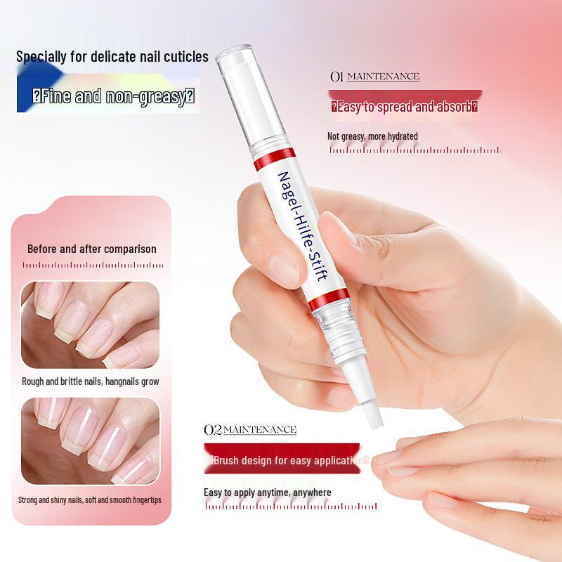 Han Bolli Nail Care Pen: Cuticle Protector & Nourisher, Anti-Hangnail Soothing Moisturizer