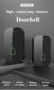 Kabellose Türklingel für den Heim- und Firmengebrauch, Reichweite, lauter Klingelton, wasserdicht, für Notrufe älterer Menschen