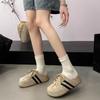 Baotou Half Slippers Women Wear New Spring Retro Comfortable Women's Platform Without Heels Lazy Shoes