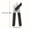 4 Styles Can Opener Professional Ergonomic Kitchen Tool Manual Side Cut Can Openers Drink Bottle Opener Knife For Cans Lid Kitchen GadgetMakeup