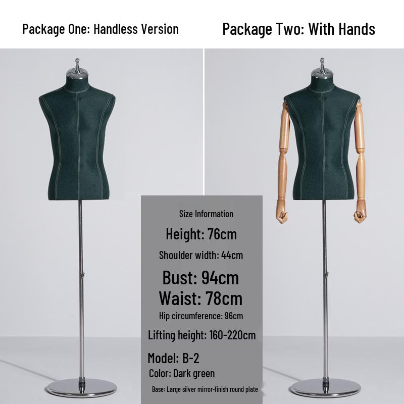 Premium Full-Body Mannequin for Business Suit Displays
