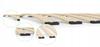 Bed Frame 140x200 Double Cm 2x70 32 Birch Slats 200kg
