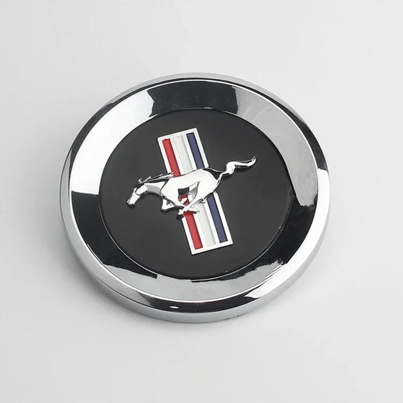 1Pc ABS Car Rear Trunk Badge Cover for Mustang GT 500 Roush Laguna Seca Shelby Emblem Tail Decal Exterior Decoration