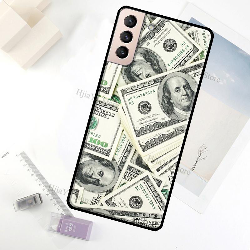 dollars money Case For Samsung Galaxy S23 Ultra Note 20 10 S9 S10 Plus S20 S21 FE S22 Ultra Phone Cover