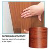ZITIXO Wood Grain Masking Tape, Wood Grain Seal, Strong Adhesive, Mildew Resistant, Removable Walnut