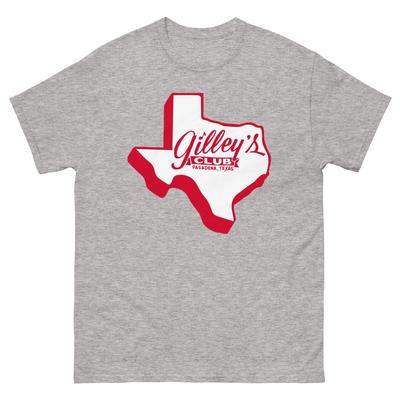 Gilley's Club Texas Graphic T Shirt JPDesign Gray Unisex Classic Tee