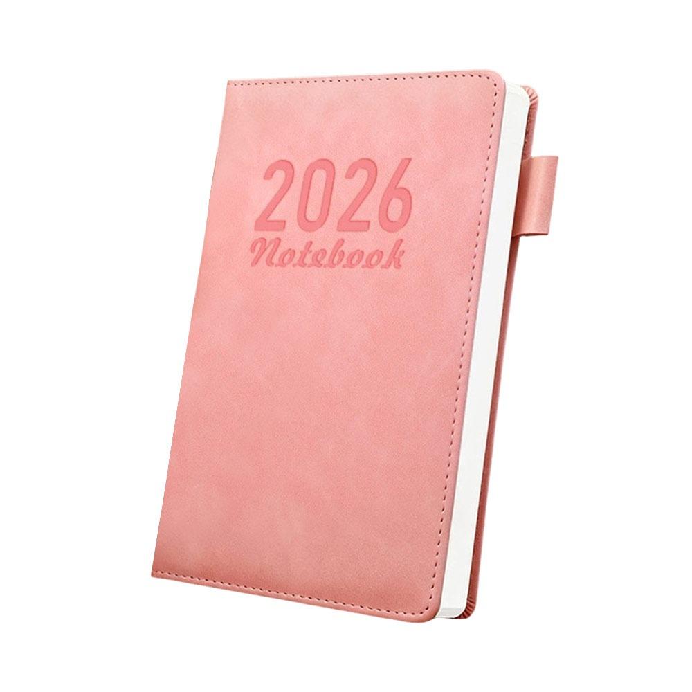 Portable 2026 A5 Notebooks 200 Thick Pages Time Efficiency Manual Schedule Book To Do List Notepad Time Management