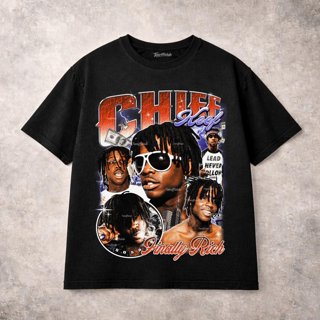 Chief Keef T-Shirt, O´Block Chicago Shirt, Rap Merch Sosa Hip Hop True Religion