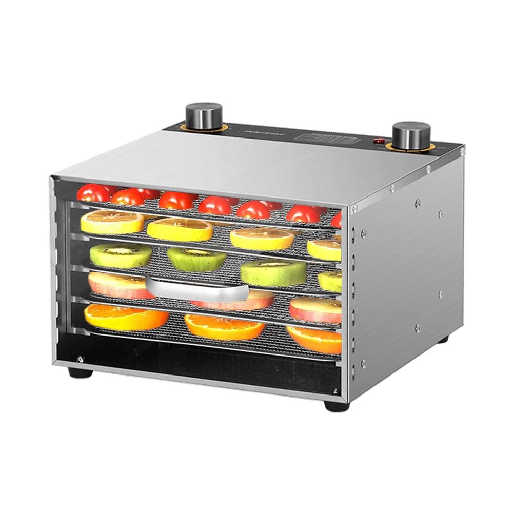 Dehydrators for Food and Jerky with 24H Timer 8 Drying Racks 400W 30-90 Celsius  Vegetable Fruit Dehydrator