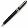 Great MONTBLANC Ballpoint Pen Meisterstück Au Mage À WA Mozart Platinum Line Used