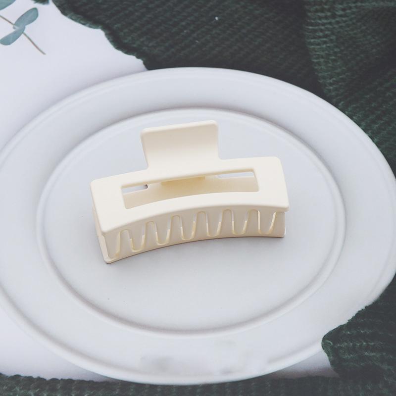 

Женский элегантный однотонный геометрический пластиковый зажим для волос леди милый держатель для длинных волос зубчатые заколки для волос шпильки модные аксессуары для волос