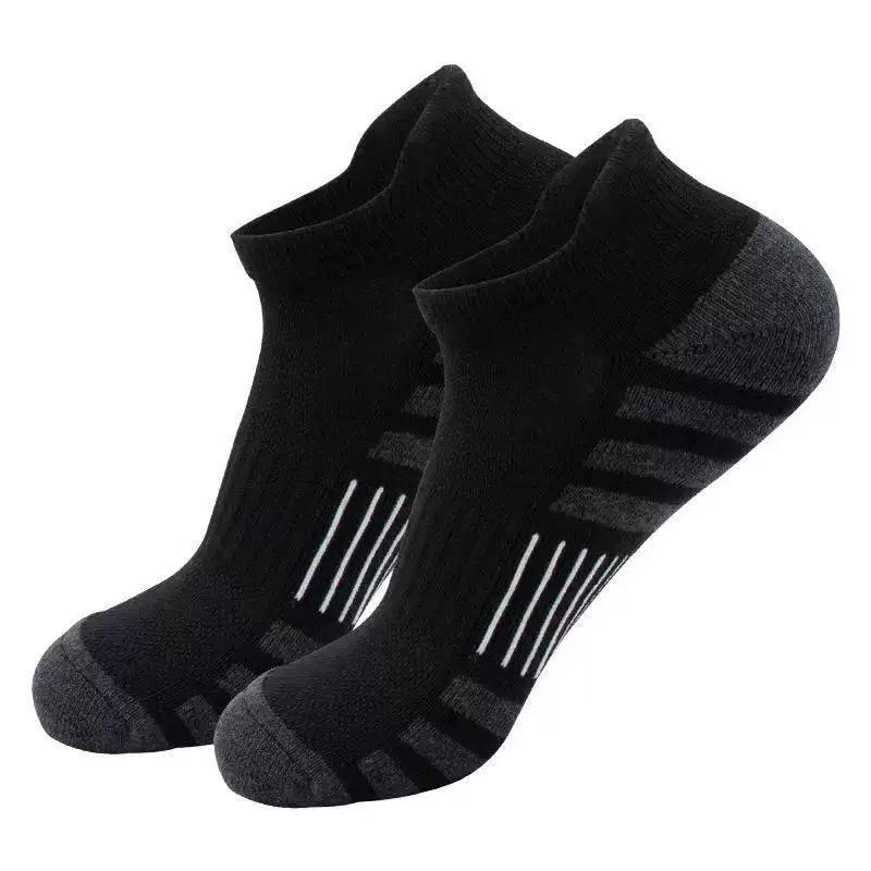 Spot Cross-border Odor-resistant Sweat-absorbent Short Running Socks for Sports