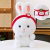 New Creative Fruit Strawberry Rabbit Plush Doll Doll Children's Transformation Rabbit Toy Doll Gift