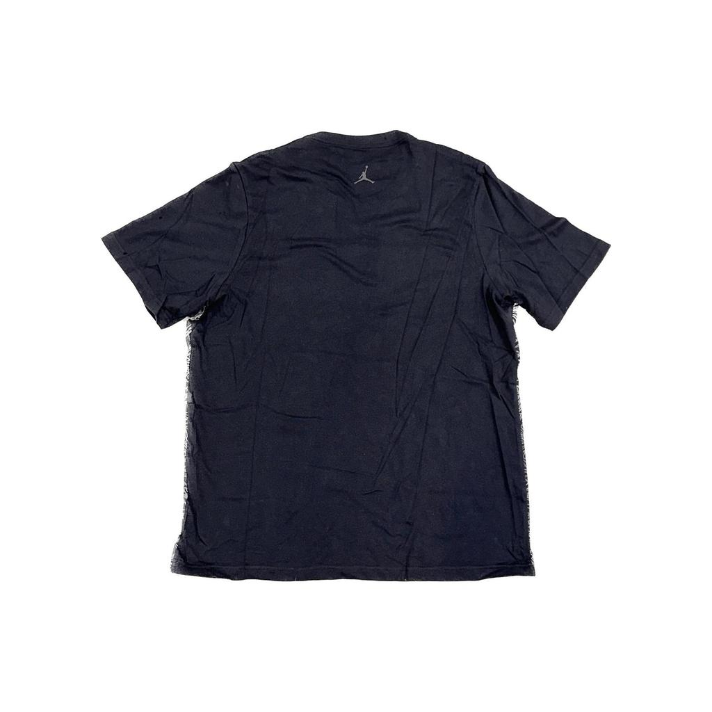 Jordan Laser Gradient Graphic Sports T-Shirt Men Tops Black 677939-010