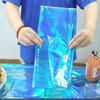 2pcs Dazzling Disposable Tablecloth Rectangular Table Protecter Shiny Party Table Cover  Christmas