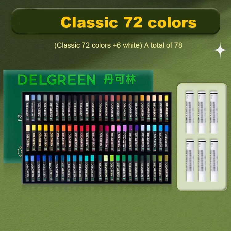 24/36/48/72 Colors Oil Painting Stick Set Heavy Color Ultra Soft Oil Pastel Children DIY Various Painting Style Art Supplies