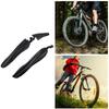 3‑part Bike Mudguard Set for 24/26/27.5 Inch Wheels for MTB and Road Bikes