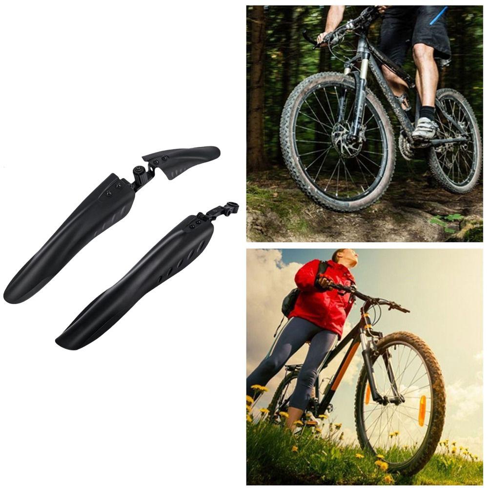 3‑part Bike Mudguard Set for 24/26/27.5 Inch Wheels for MTB and Road Bikes