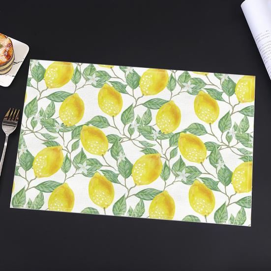 

Изолированные салфетки различных стилей, декоративные яркие цвета, цветочный растительный узор, изолированные коврики для стола, товары для вечеринок