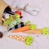 High Quality Easter Carrot Ornaments Soft Fabric Fabric Carrot Decorations  Photo Props