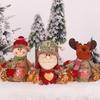 Linen Zipper Christmas Heart & Apple Gift Bag - Creative Candy Bag for Kids