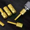 1Pcs Round Shank Vacuum Brazed Burr Rotary Grinding Head For Angle Grinder High Efficiency Edges Trimming And Grooving Tool