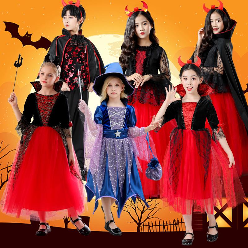 Kids' Vampire Costume for Halloween & Masquerade