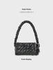 2024 French Waxed Leather Tassel Crossbody Bag - Autumn/Winter Collection