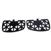 Front Rider Floorboards Footboards Aluminum Alloy 360 Degree Rotating Motorcycle Foot Pegs Footrests Replacement for
