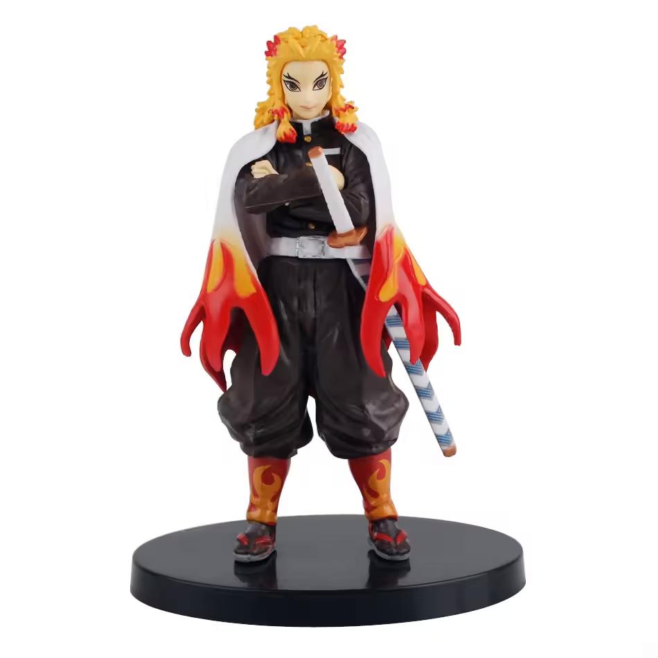 Anime Demon Slayer Kimetsu no Yaiba Figure 16cm Nezuko Tanjirou Mitsuri Shinobu Zenitsu Kyoujurou Action Figural Model Toys Gift