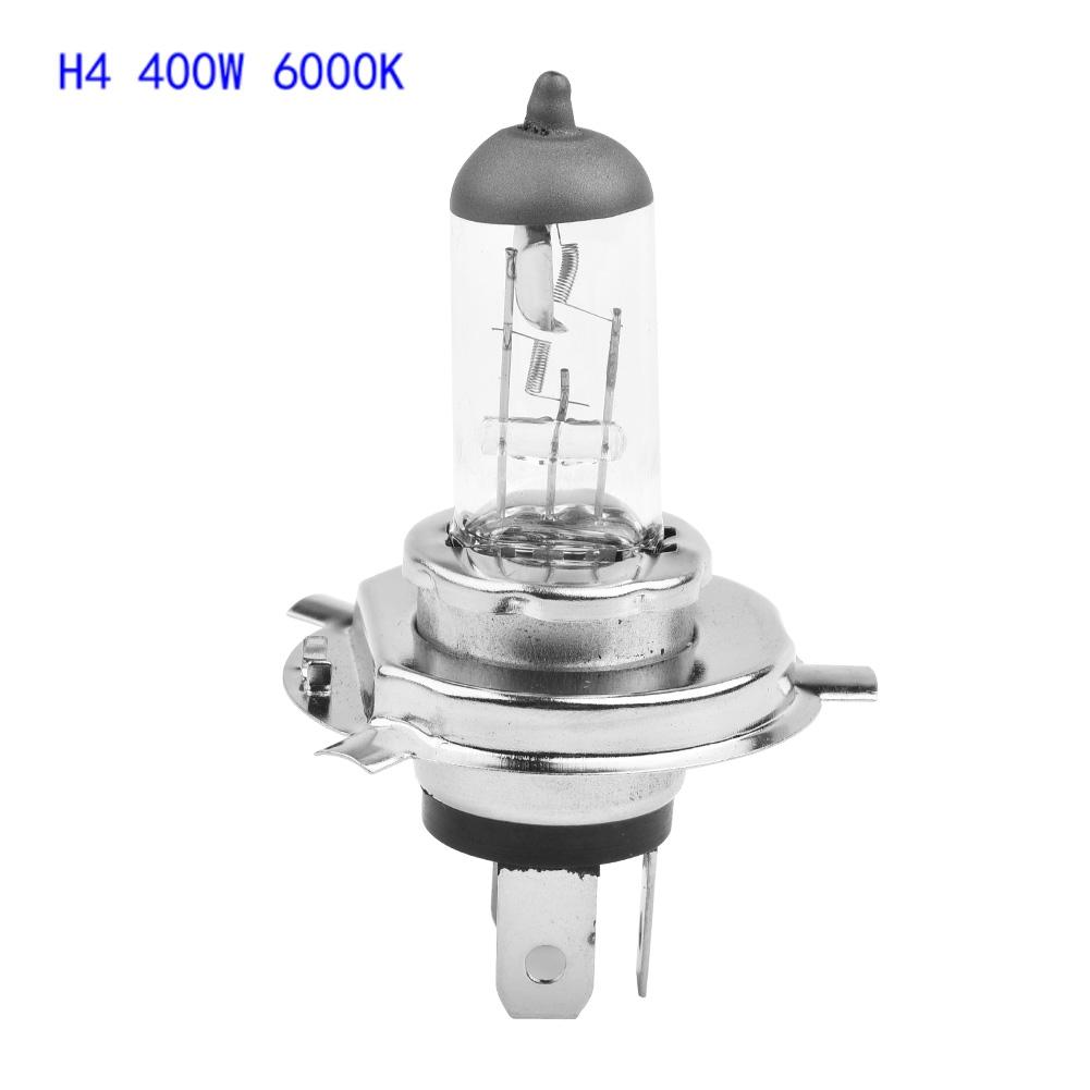 DC12V H4 Xenon Car Headlight Globes Halogen-Bulbs 6000K 100W Super White Light