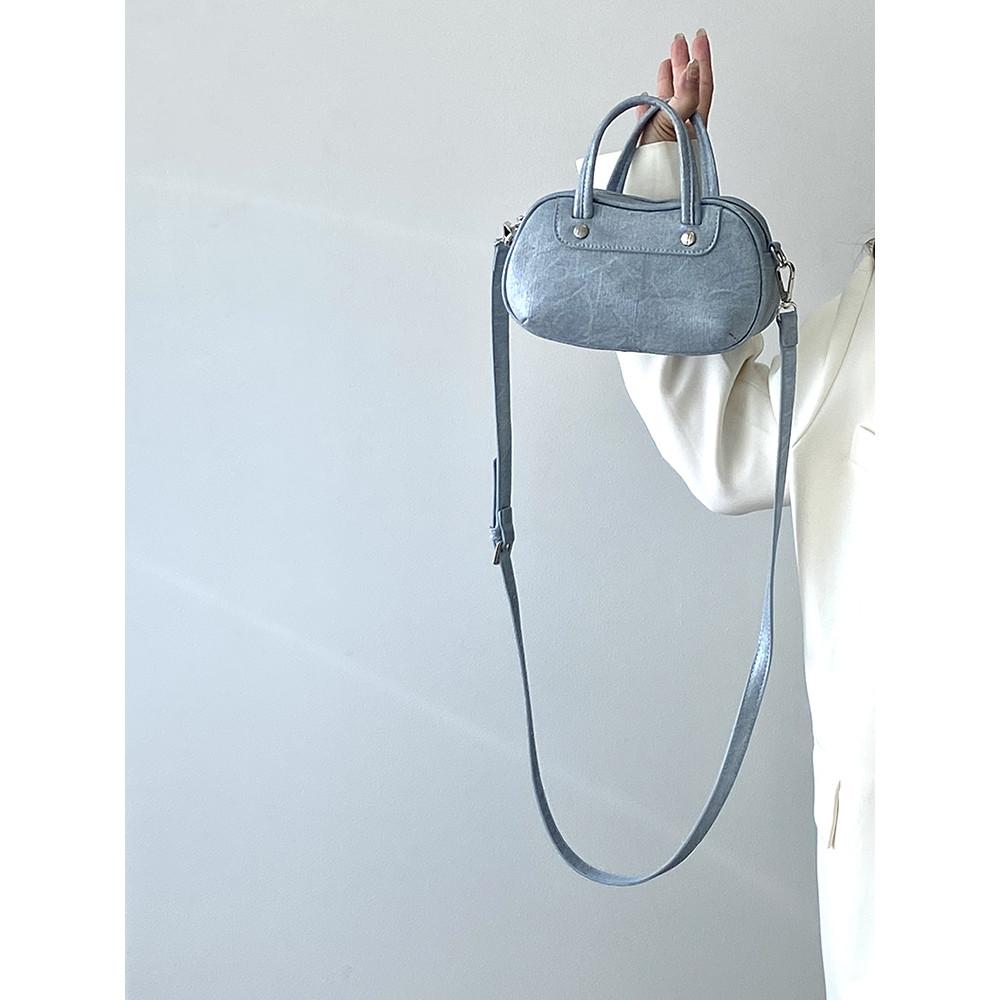 Ielgy Korean Version Exquisite Small Round Bag Casual One-Shoulder Messenger Portable Small Bag