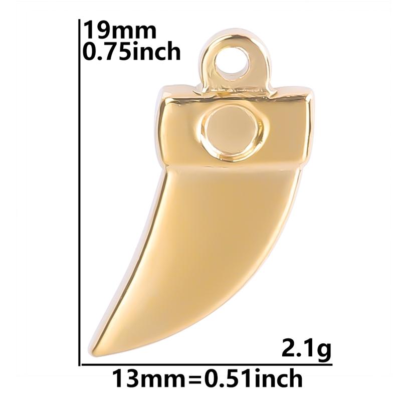 6pcs Sun Moon Stainless Steel Charms For Jewelry Making Bulk Flower Pendant Charm Gold Color Breloque Acier Inoxydable Pendant