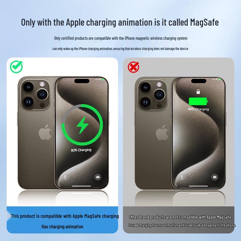 Baseus MagSafe 15W Wireless Charger for iPhone & Earbuds